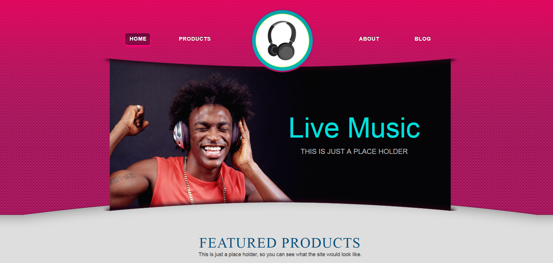 Шаблон сайта Музыка №645