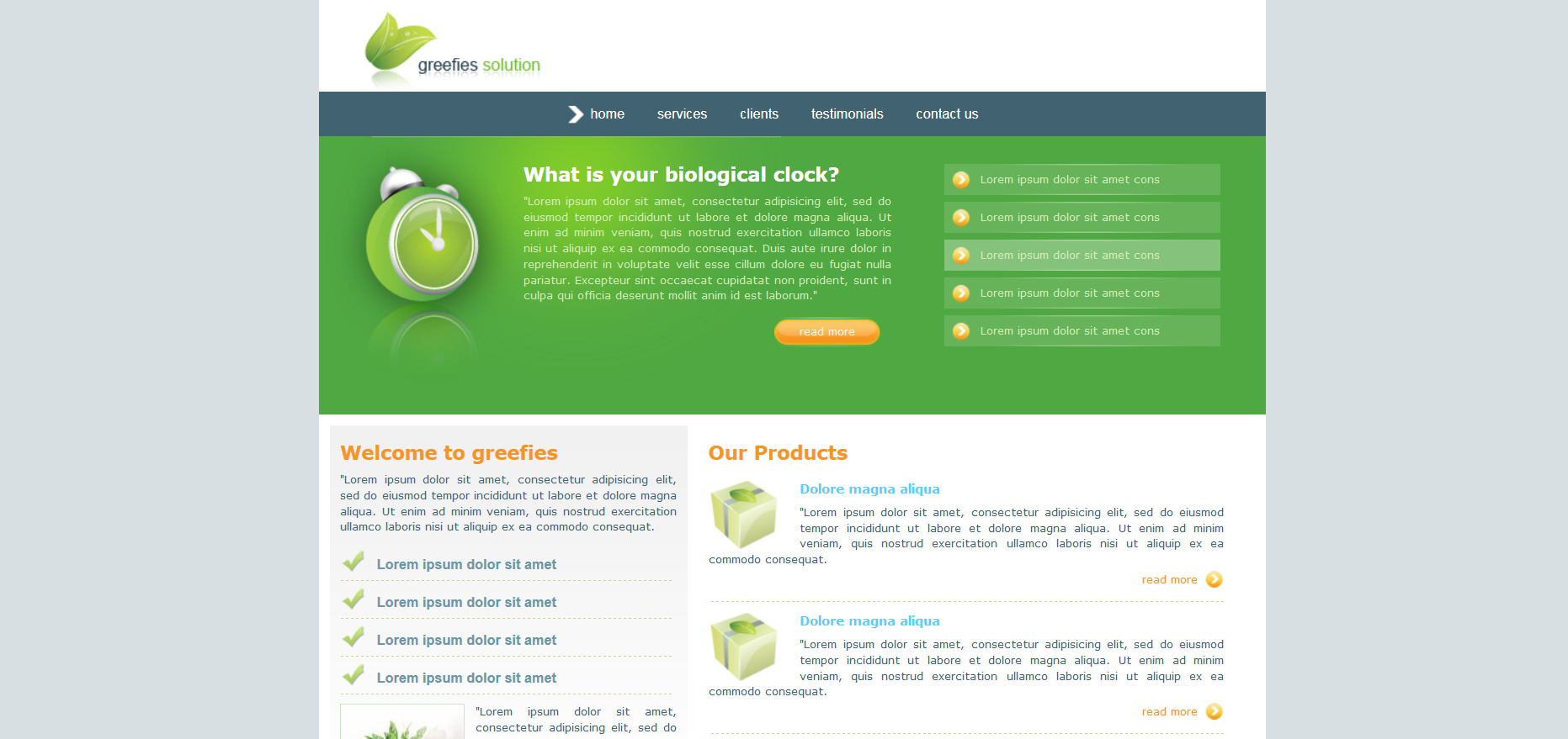 Шаблон сайта Персональные №154